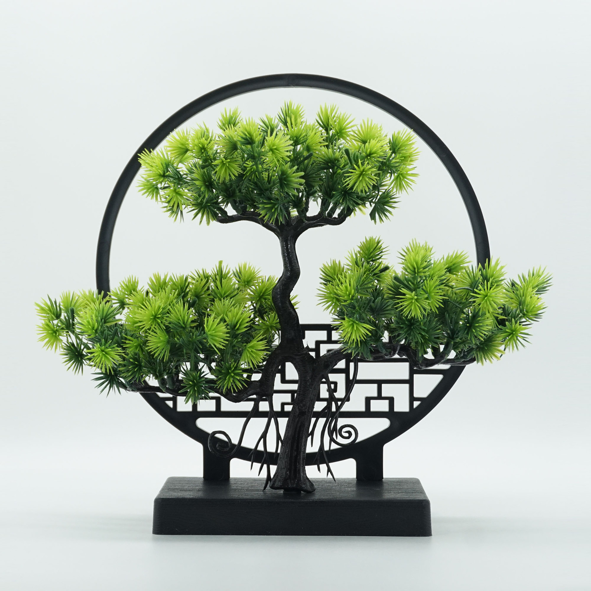 Bonsai Garden Zen - Chinese Zen Welcome Pine Potted Plant,