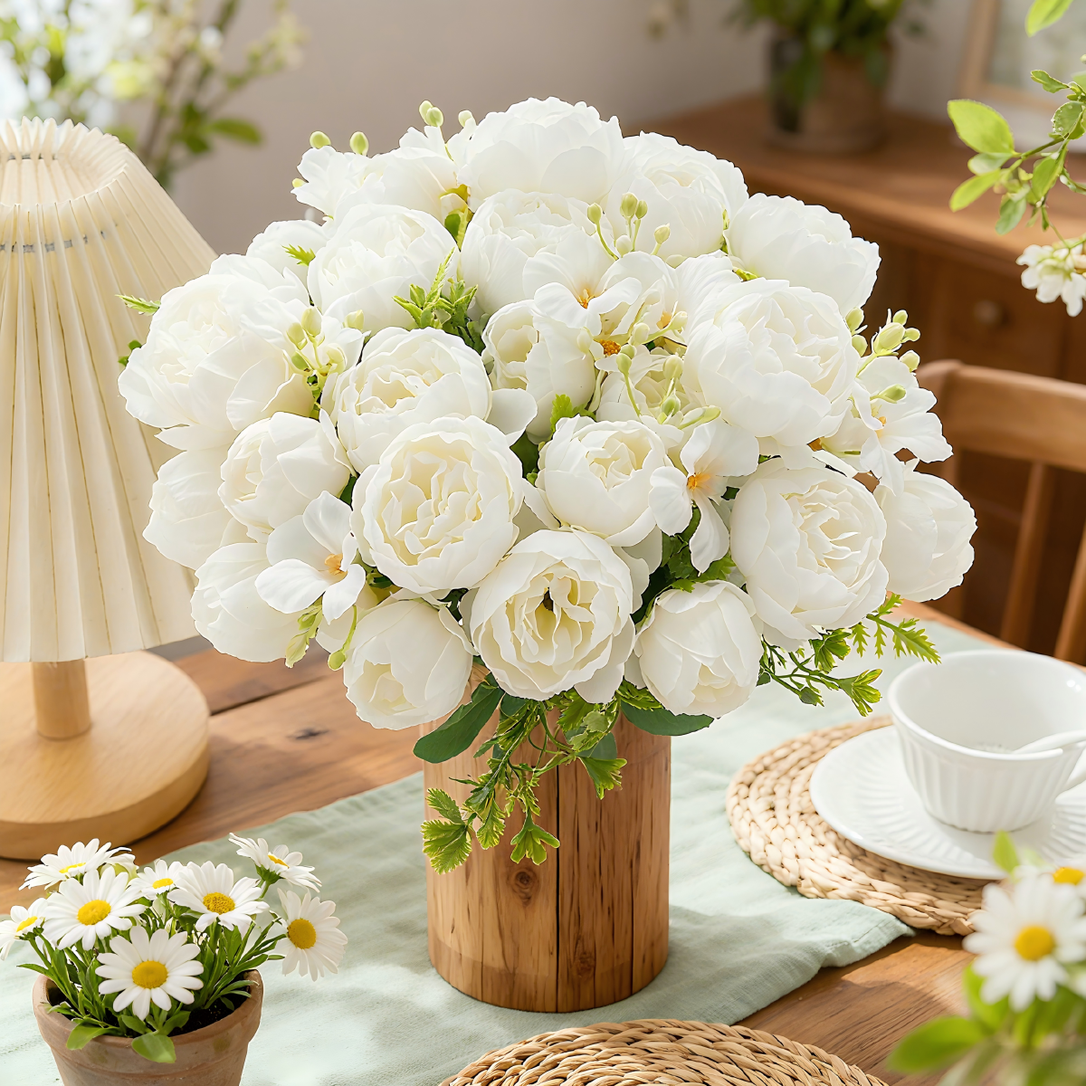 Artificial Flower Silk Peony R – Bonsai Garden For Sale Bewertung und Preis