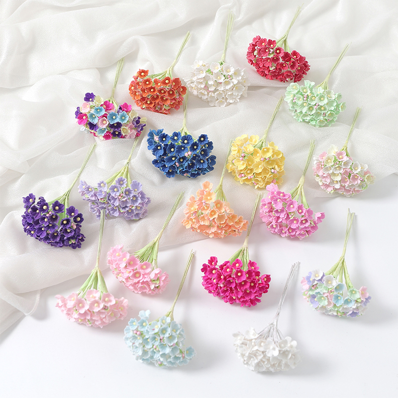 1/3/5Pcs 11cm Artificial Flowe – Bonsai Garden Gift Bewertung und Preis