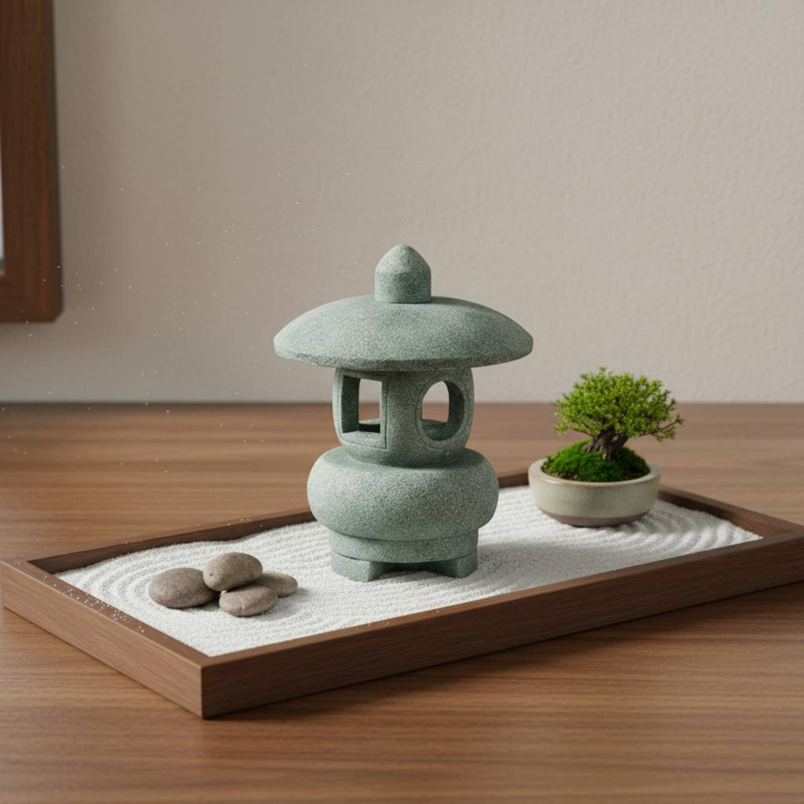 Miniature Stone Lantern Antiqu – Bonsai Garden Gift Bewertung und Preis