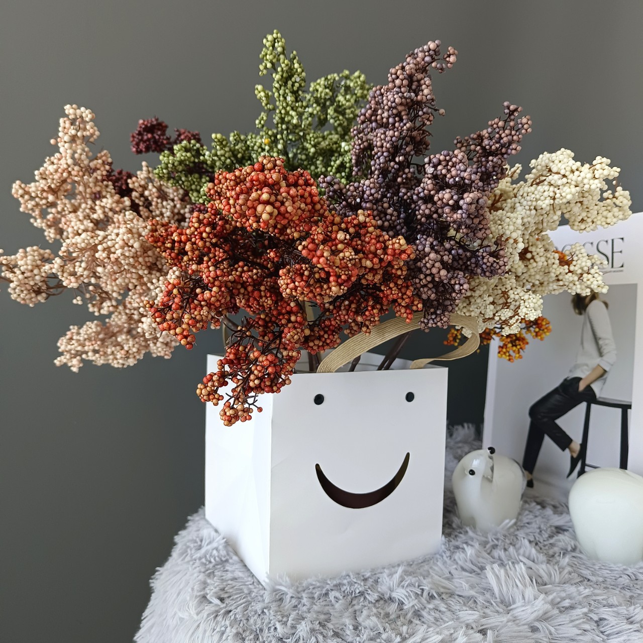1/3pcs Artificial Flowers Plan – Bonsai Garden Gift Bewertung und Preis