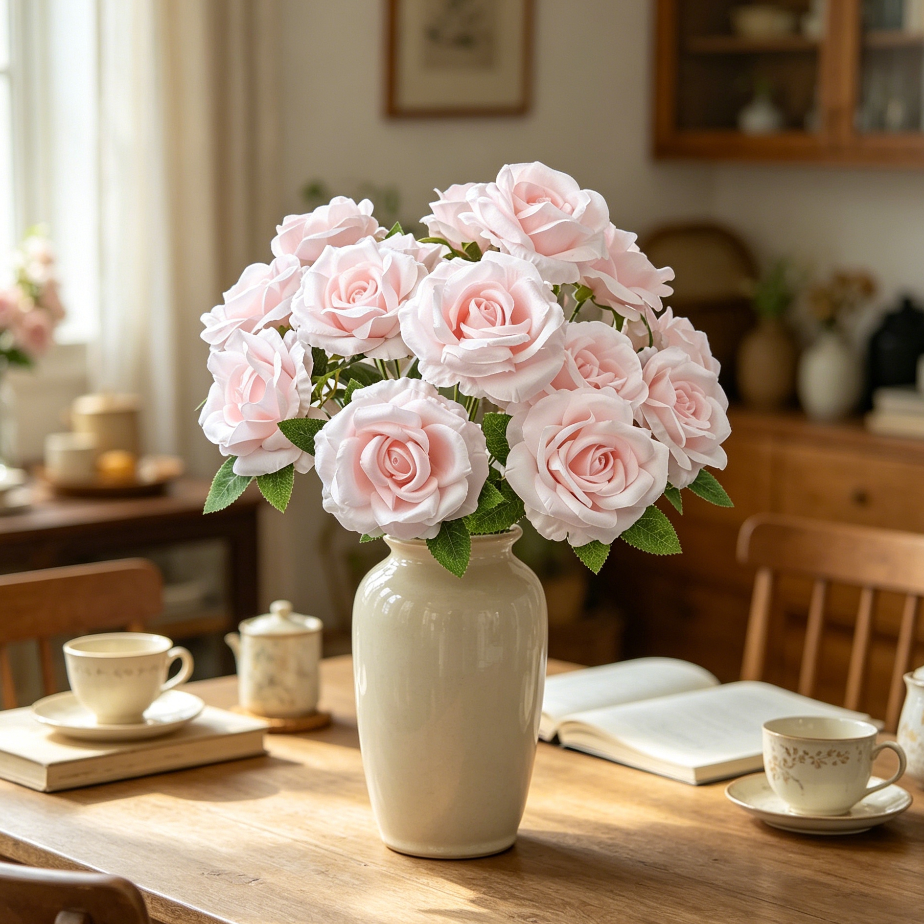 Artificial Flower Silk Rose Br – Bonsai Garden For Sale Bewertung und Preis