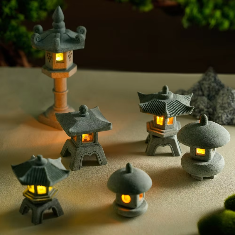 Mini Pagoda Lantern Light Gard – Bonsai Garden Zen Bewertung und Preis