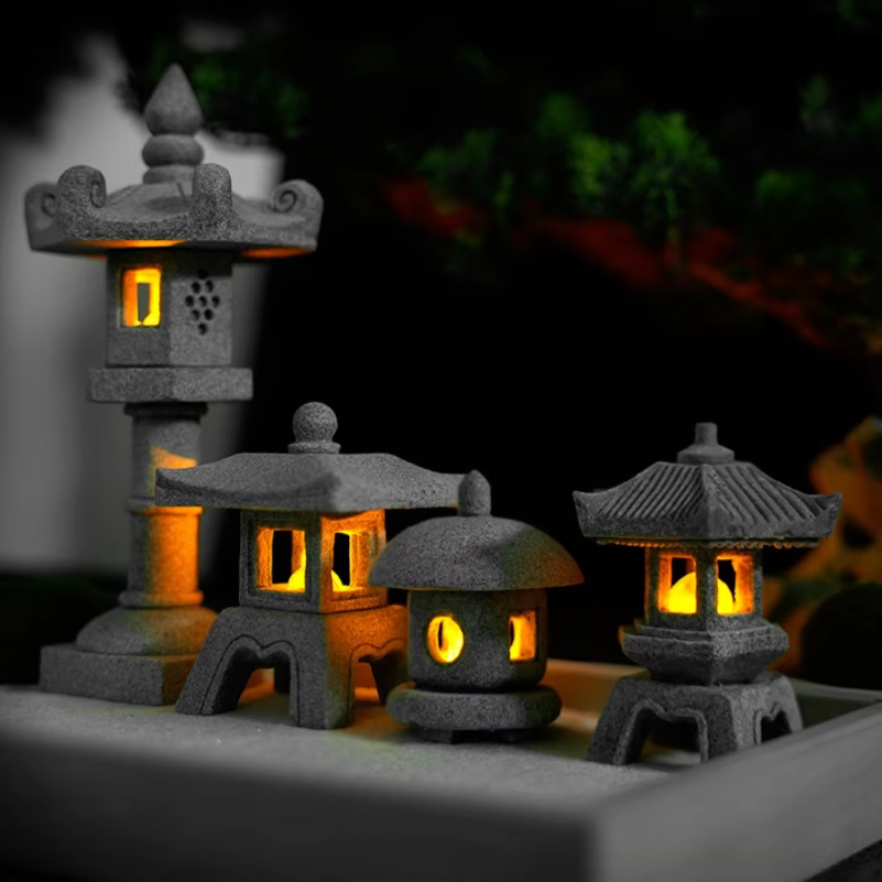 Mini Pagoda Lantern Light Gard – Bonsai Garden Zen Bewertung und Preis