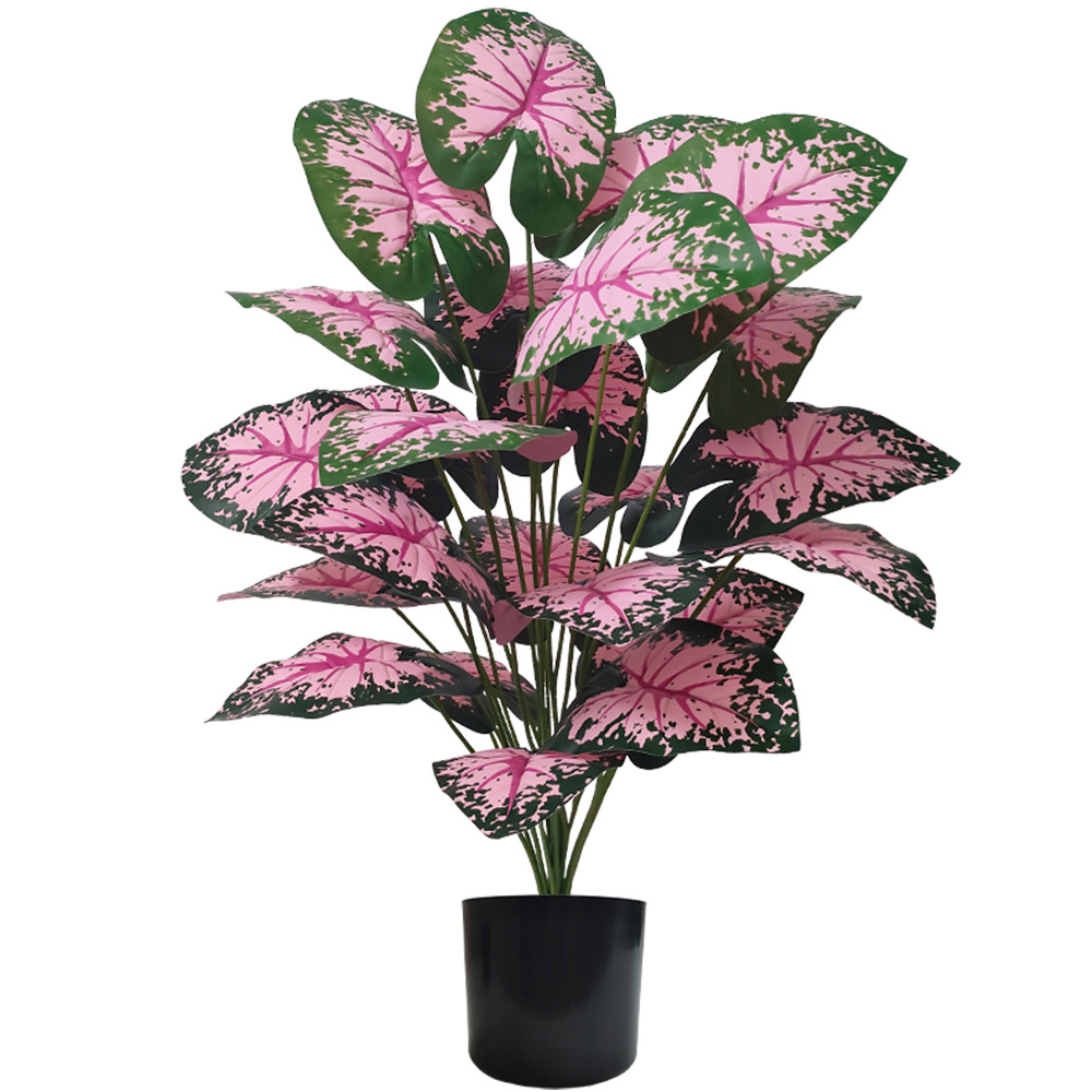 Pink Leaf Potted Plants Fake A – Bonsai Garden Zen Bewertung und Preis