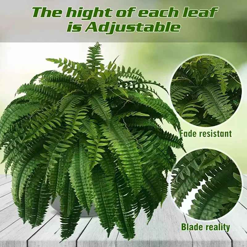 Lifelike Artificial Boston Fer – Bonsai Garden Boston Bewertung und Preis