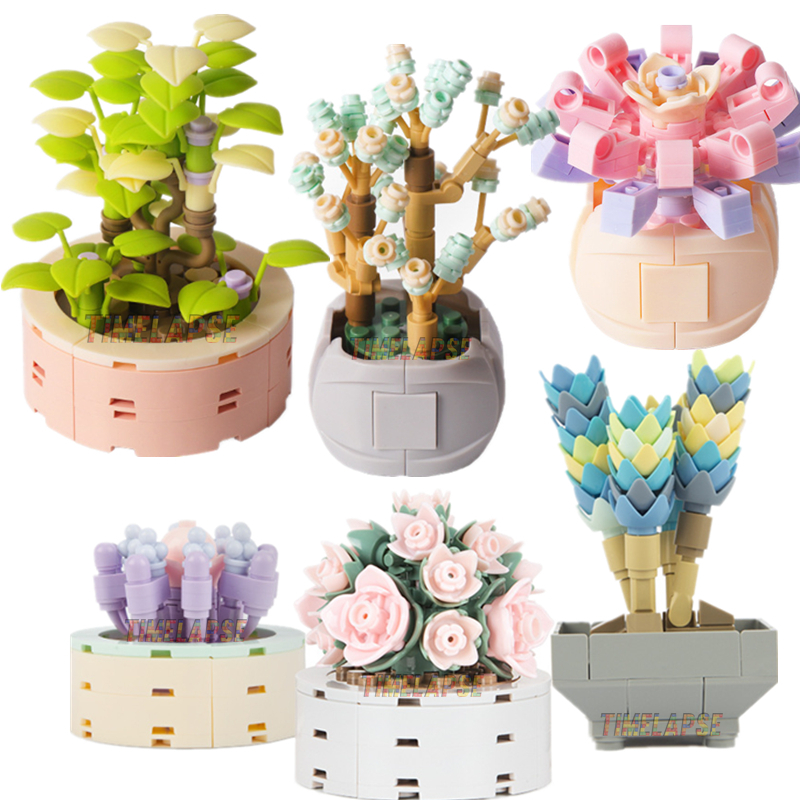 DIY MOC Potted Plants Succulen – Bonsai Garden Experts Bewertung und Preis