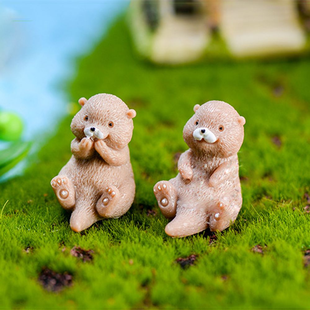 Otters Figurine Mini Home Deco – Bonsai Garden Gift Bewertung und Preis