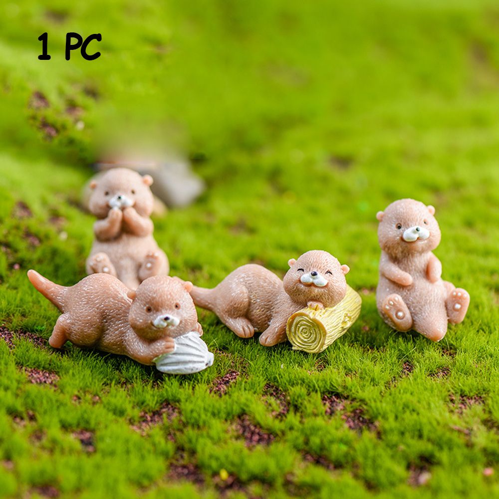 Otters Figurine Mini Home Deco – Bonsai Garden Gift Bewertung und Preis