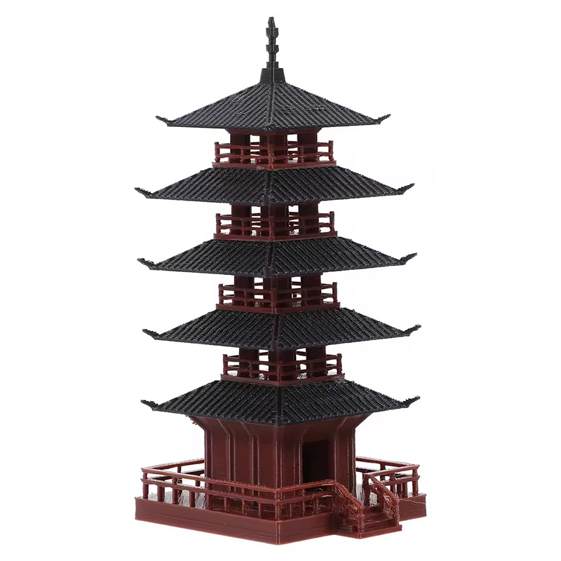 🛒1Pc Mini Pagoda Statue Chines – Bonsai Garden Zen Bewertung und Preis