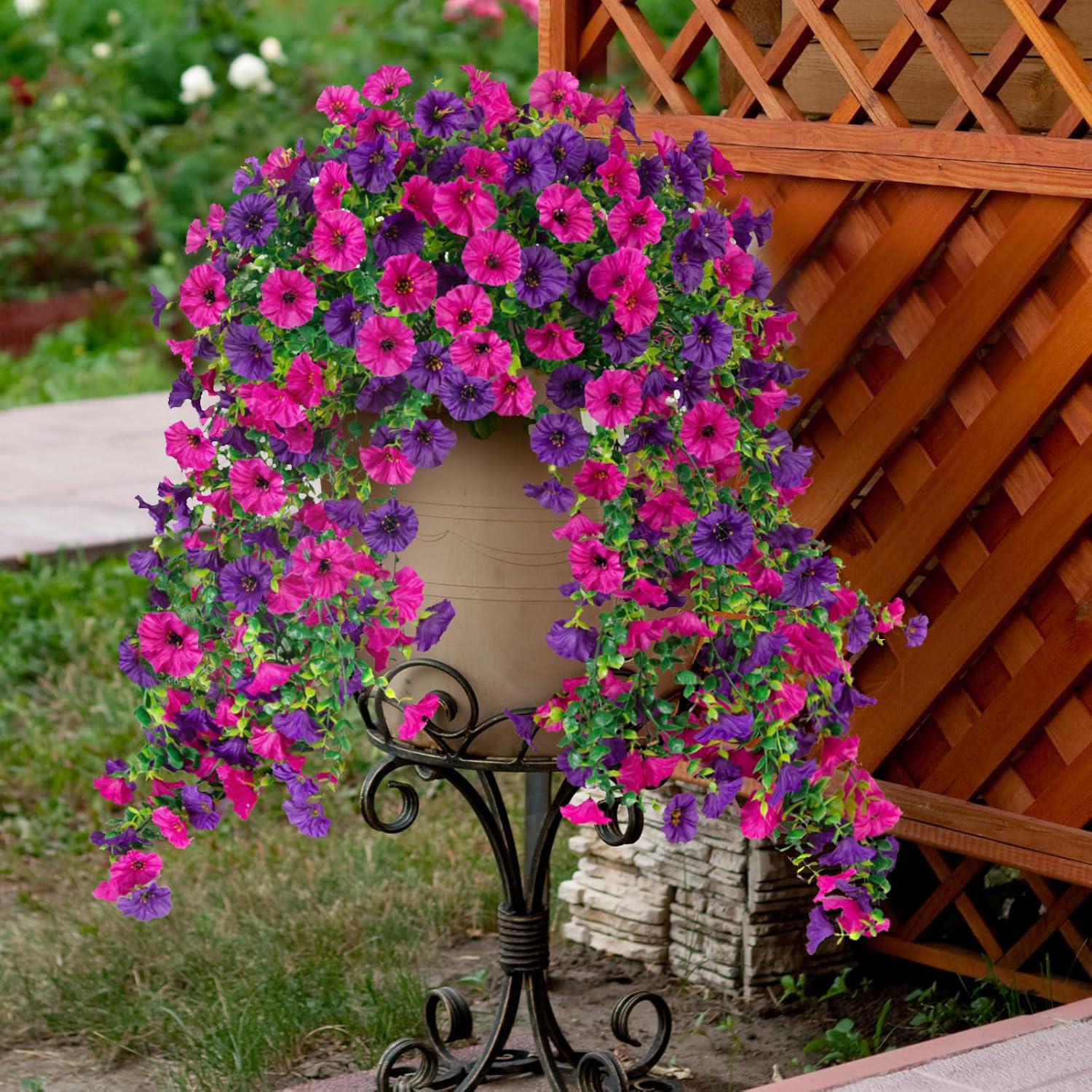 Artificial Flowers Vine Mornin – Bonsai Garden Gift Bewertung und Preis
