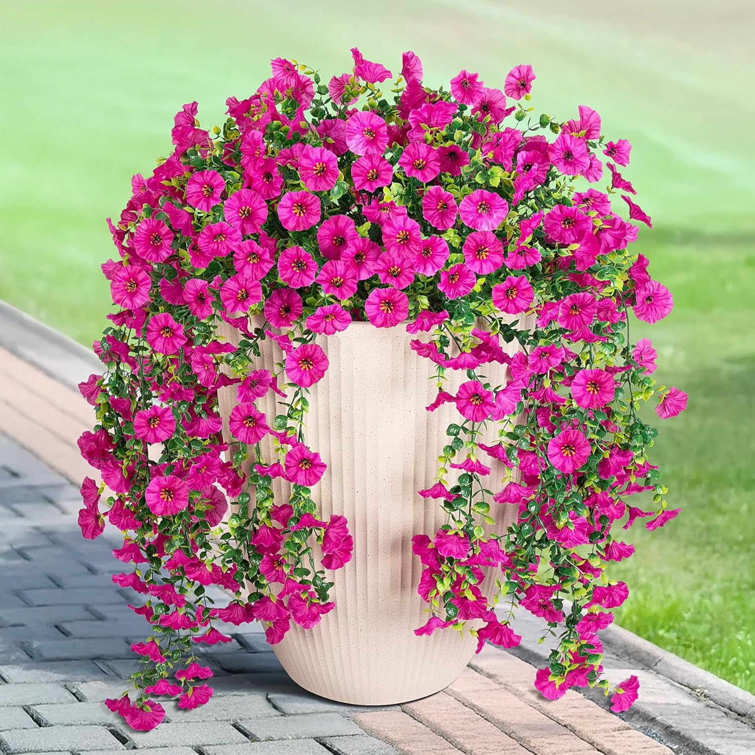 Artificial Flowers Vine Mornin – Bonsai Garden Gift Bewertung und Preis